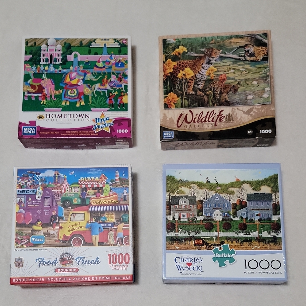 4 - 1000 Piece Puzzles